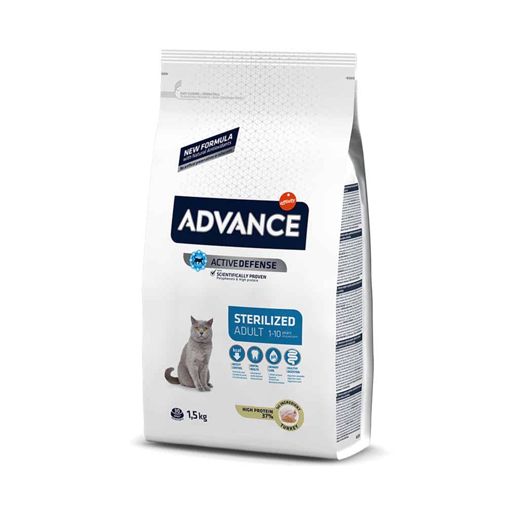 Advance Cat Sterılızed Turkey 1,5 Kg
