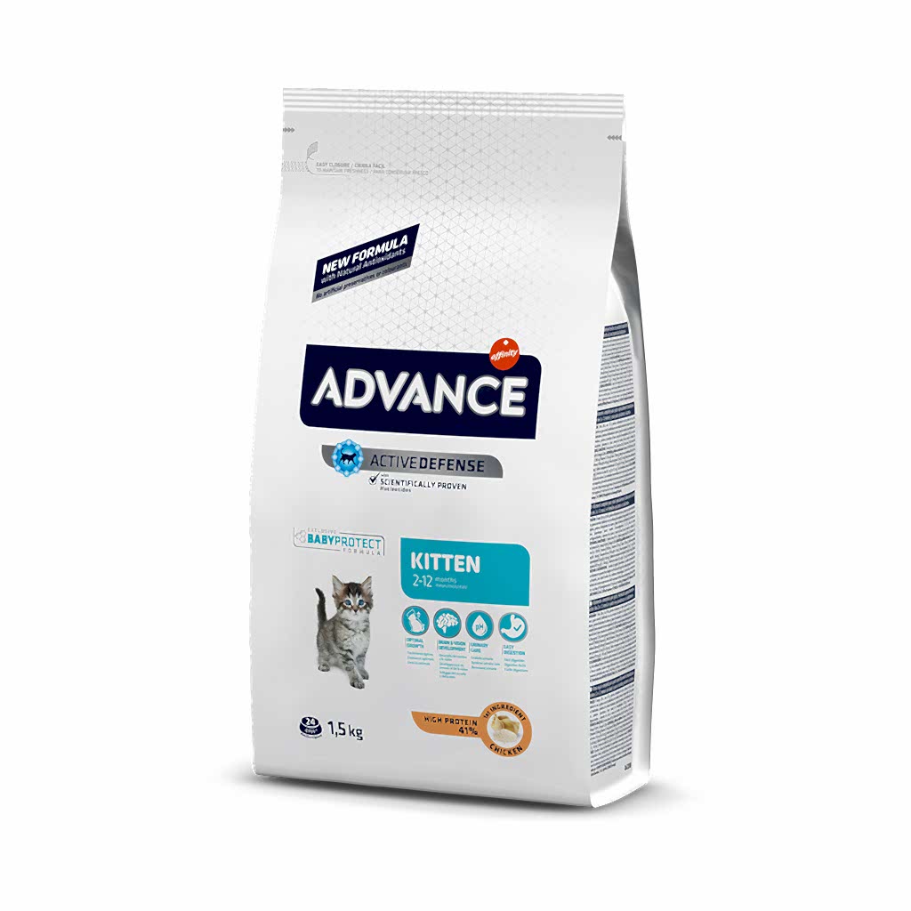 Advance Cat Kıtten Chıcken & Rıce 1,5 Kg