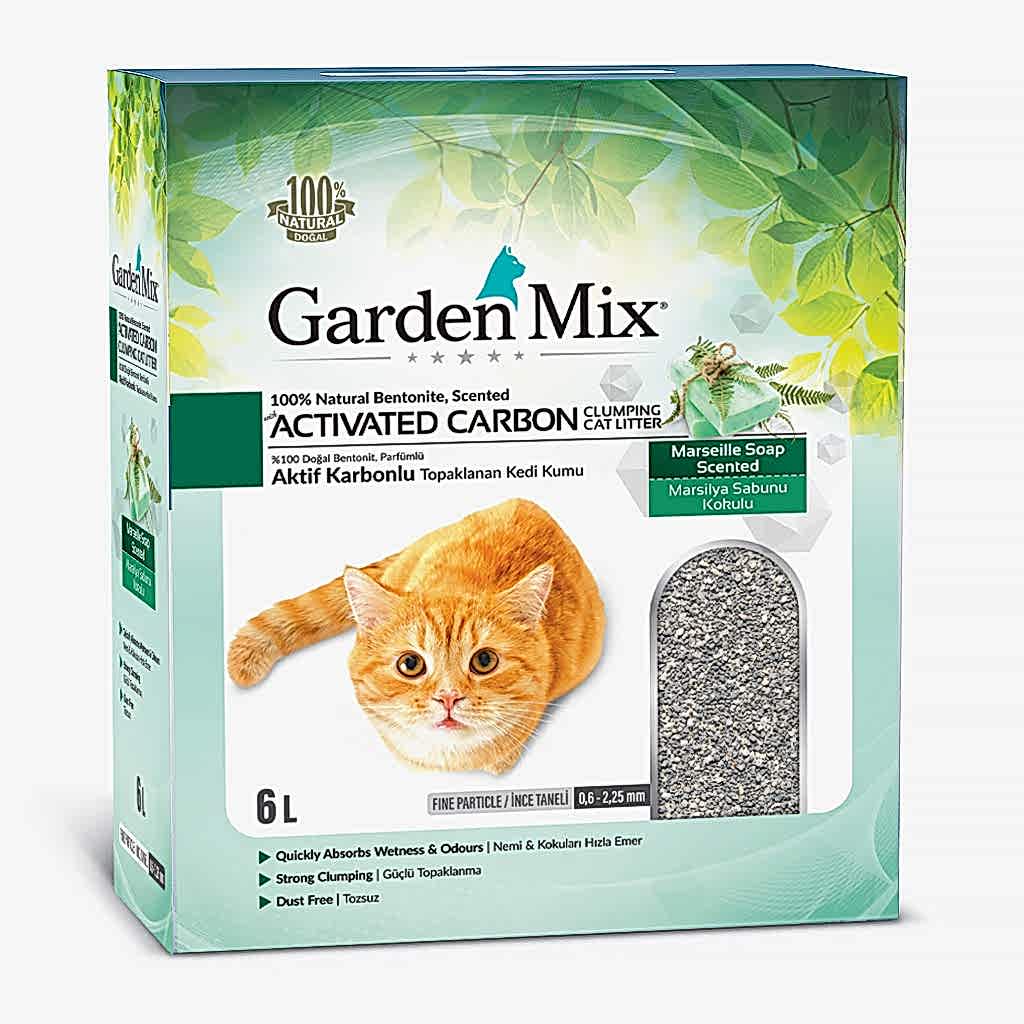 Gardenmix Bentonit Aktif Karbon Mar.sabun 6lt