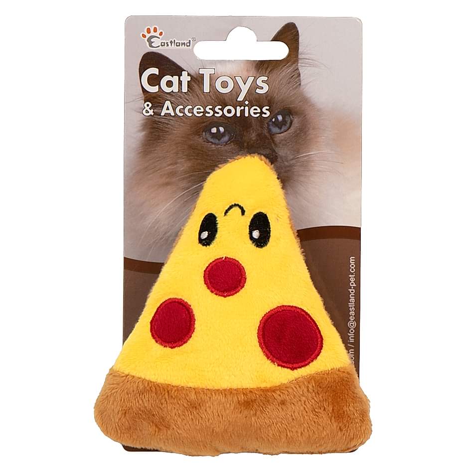 Eastland Catnipli Hışırtılı Peluş Pizza 11cm