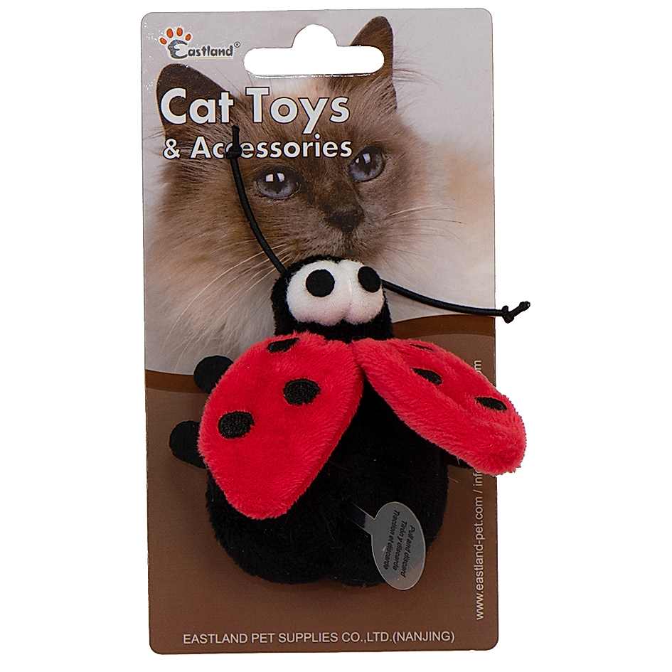 Eastland Catnipli Peluş Dijital Sesli Uğur Böceği