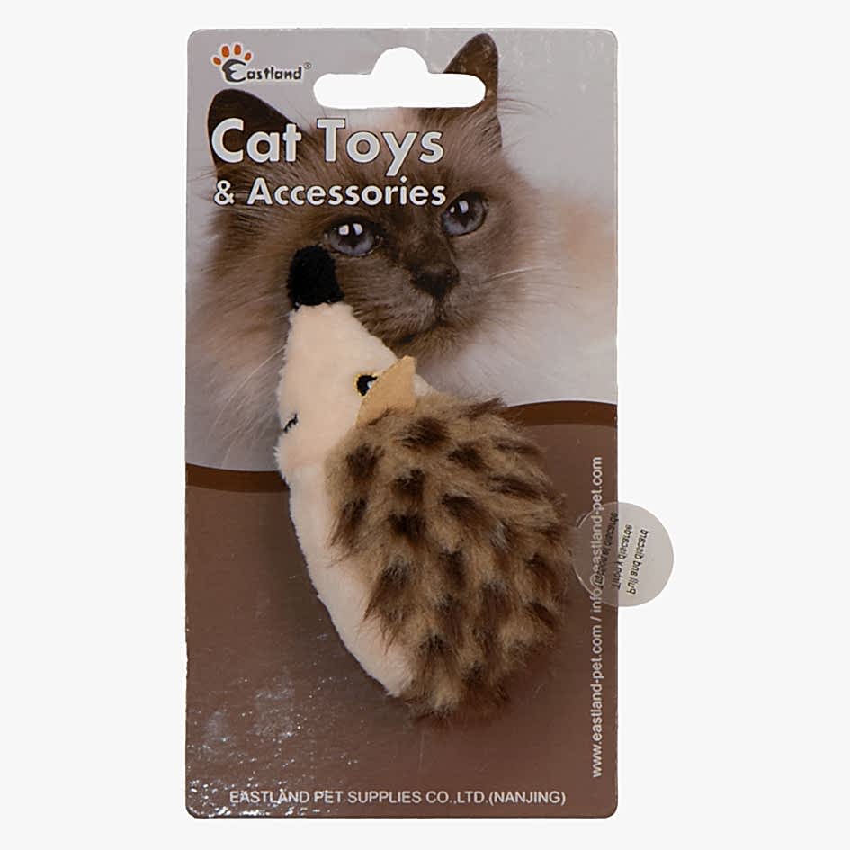 Eastland Catnipli Peluş Dijital Sesli Kirpi 9,5cm