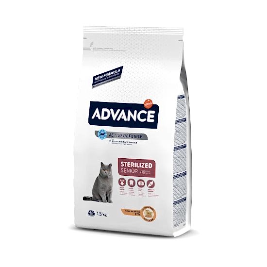 Advance Cat Sterılızed+10 Senıor 1.5 Kg