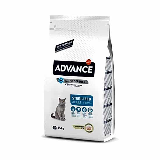Advance Cat Sterılızed Turkey 1,5 Kg