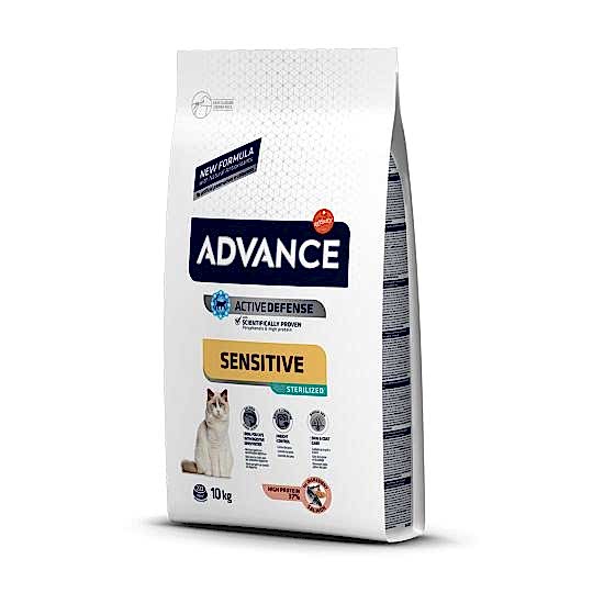 Advance Cat Sterılızed Salmon Sensıtıve 10 Kg