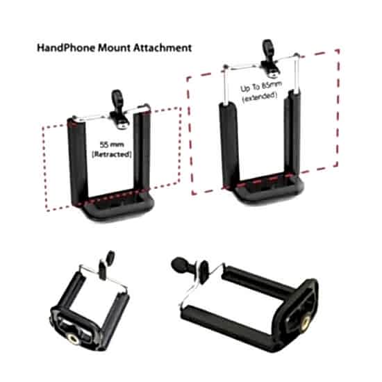 Cep Telefonu Tripod Bağlantı Aparatı