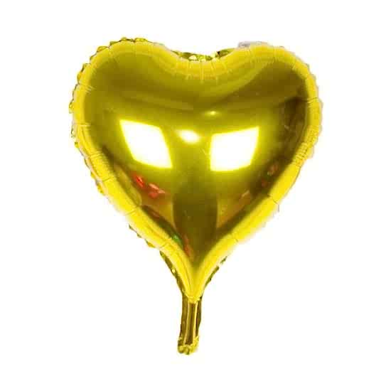 Altın Sarısı Uçan Folyo Balon 80 Cm.
