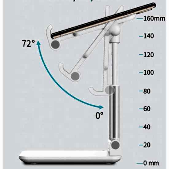 Portatif Masaüstü Telefon Tablet Tutucu