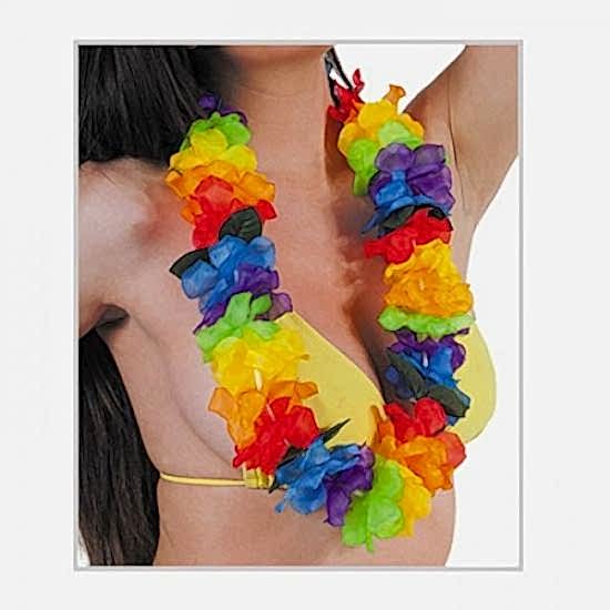 Rengarenk Hawaii Kolye 1 Adet