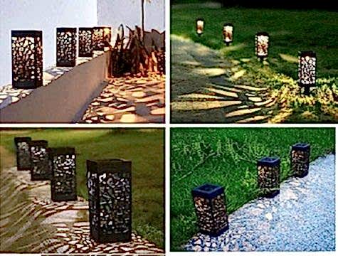 Solar Bahçe Yürüyüş Yolu Lambası 8 Adet