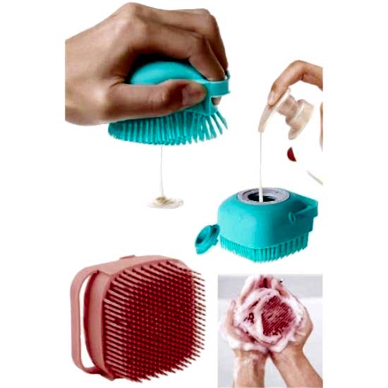 Duş Jeli Hazneli Banyo Masaj Kesesi