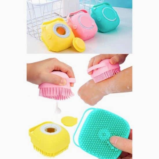 Duş Jeli Hazneli Banyo Masaj Kesesi