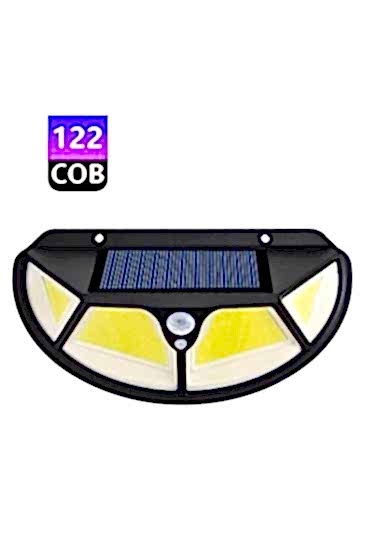 Fonksiyonel Sensörlü 102 Ledli Solar Bahçe Lambası