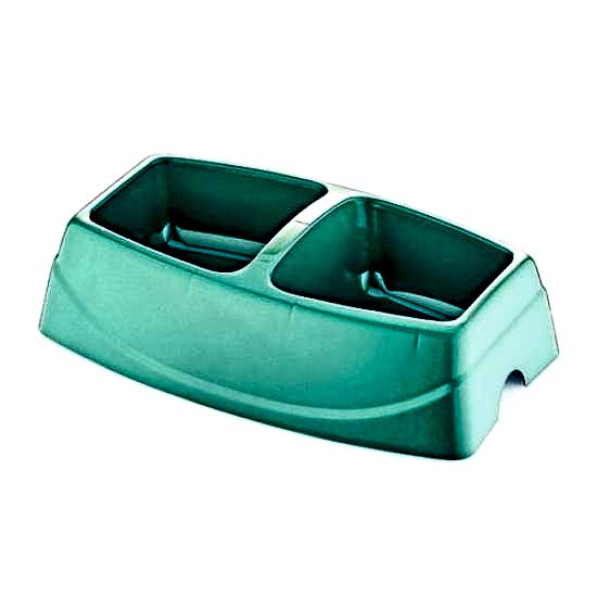 Mikopet İkili Küçük Mama Kabı