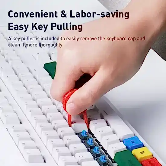 Klavye Ve Kulaklık Temizleyici Kit 5 İn 1