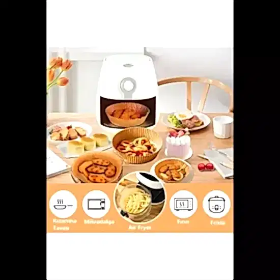 Fritöz Pişirme Kağıdı 50 Adet