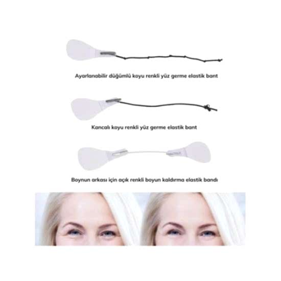 Yüz Yogası Gerdirme Bandı 40 Adet