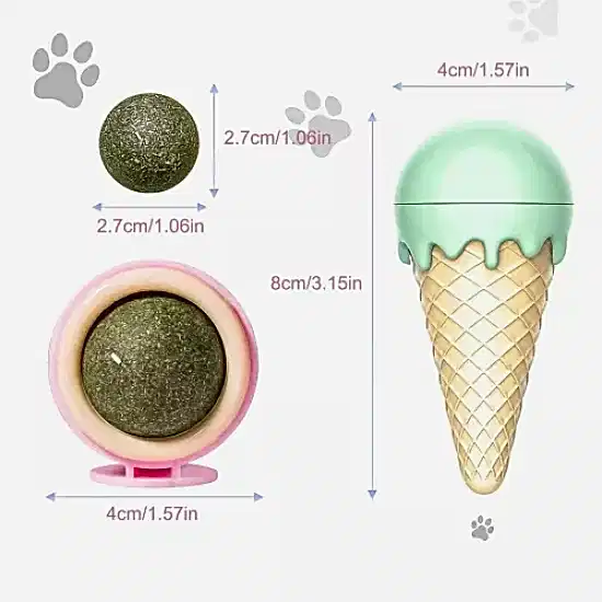 Dondurma Şeklinde Kedi Otu Nanesi