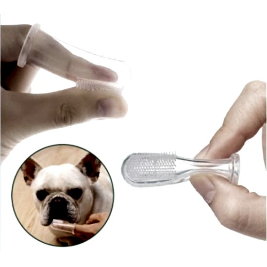 Parmağa Takılan Hayvan Diş Kaşıma Fırçası