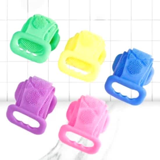 Silikon Çift Taraflı Banyo Kesesi