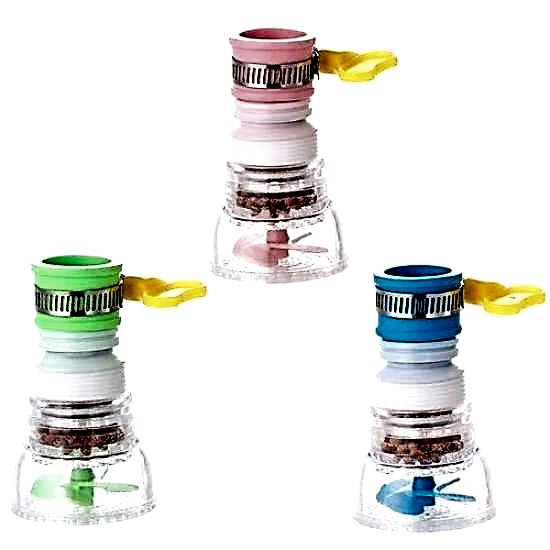 Oynar Başlıklı  Pervaneli Taşlı Musluk Başlığı