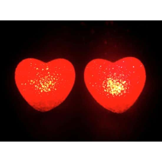 Led Işıklı Kırmızı Kalp Gece Lambası