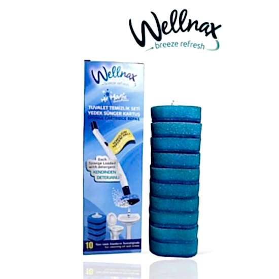 Kullan At Süngerli Tuvalet Temizleme Yedek Başlık