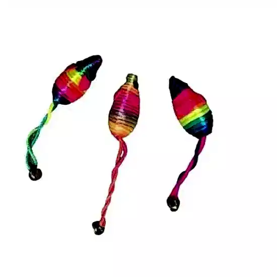 Çıngıraklı İp Fare Kedi Oyuncağı