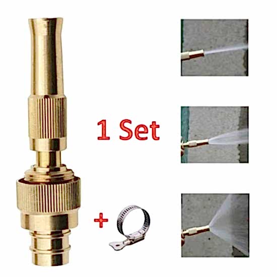 AYARLANABILIR BASINÇLI HORTUM BAŞLIĞI GOLD