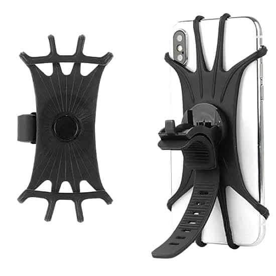 Silikon Esnek Bisiklet Telefon Tutucu