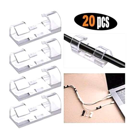 Kablo Sabitleyici Klips Seti 20 Adet
