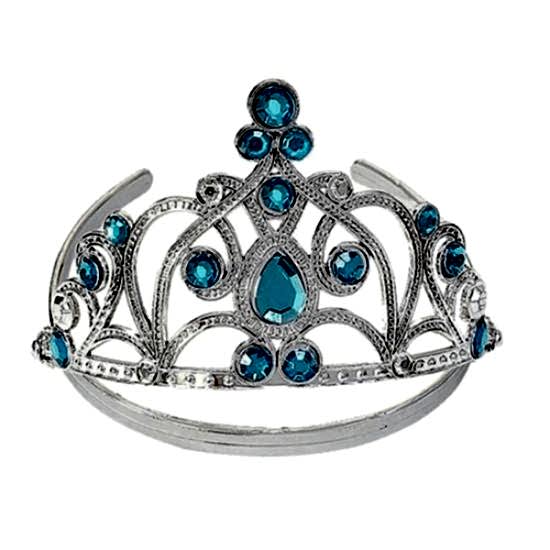 Mavi Taşlı Prenses Tacı