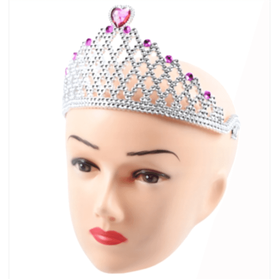 Kalpli Prenses Tacı Fuşya