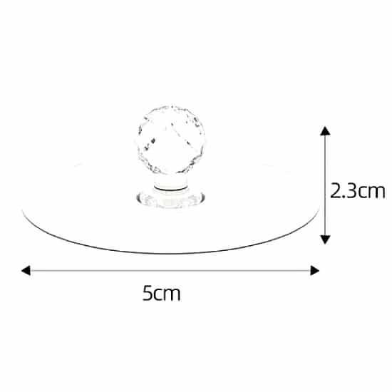 Kristal Görünümlü Tutacak Seti