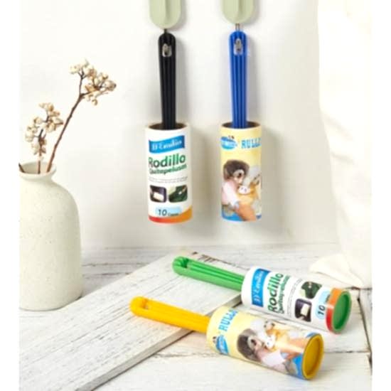 Yapışkanlı Tüy Toz Toplayıcı Rulo Seti