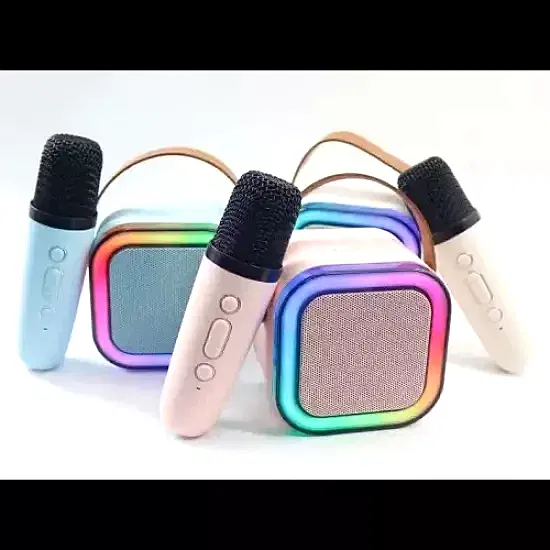 Karaoke Mikrofon Hoparlör Seti