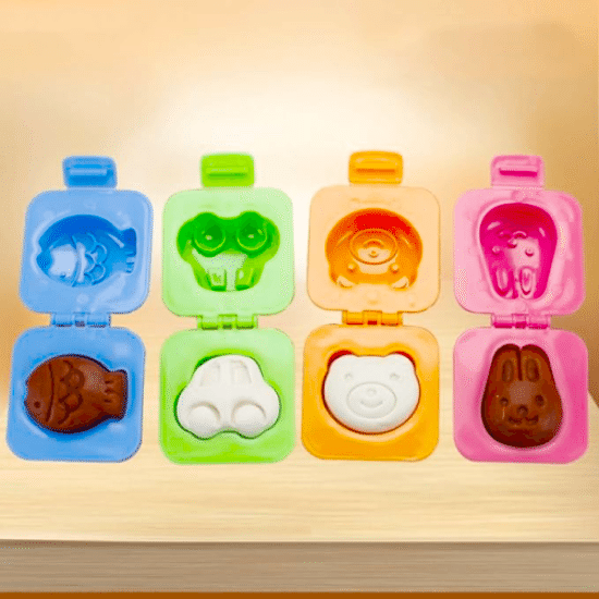 Suşi Ve Haşlanmış Yumurta Kalıbı 3 Adet