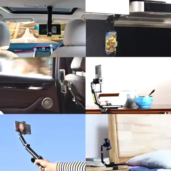 Multifonksiyon Araç Telefon Tutucu