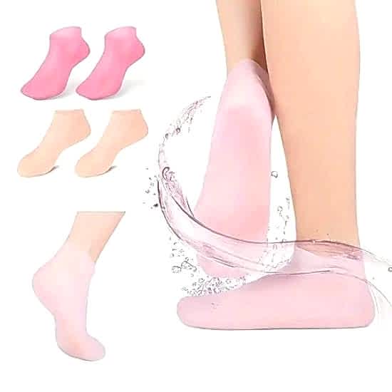 Silikon Jel Ayak Nemlendirici Çorap