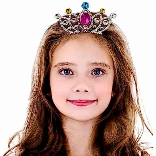 Gümüş Taraklı Prenses Tacı 2 No