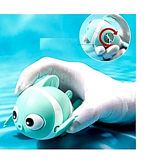 Kurmalı Balık Bebek Banyo Oyuncağı