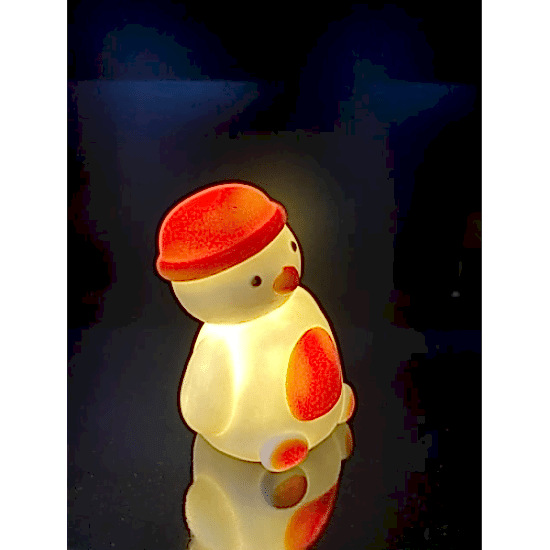 Dekoratif Işıklı Kardan Adam Figürü