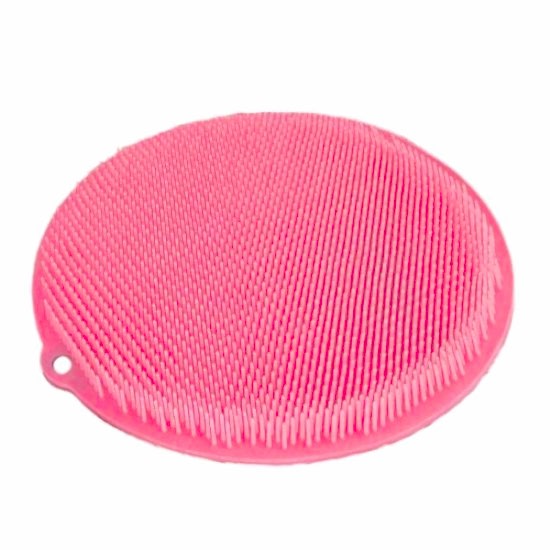 Yuvarlak Vantuzlu Banyo Sırt Kese Matı 26 cm