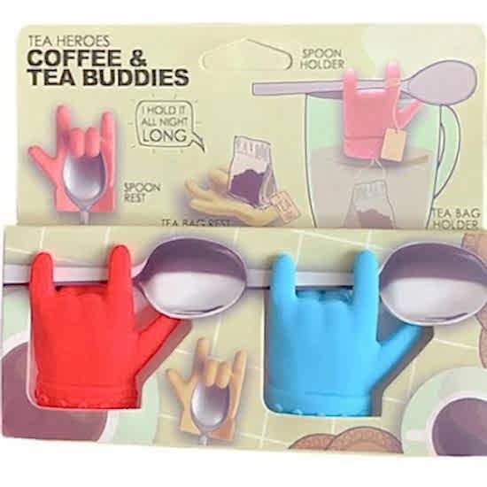 2’li Silikon Tutucu Çay ve Kahve Aksesuar Seti