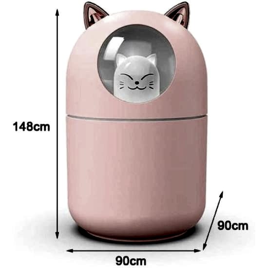 Sevimli Kedi Tasarımlı H2O Nemlendirici