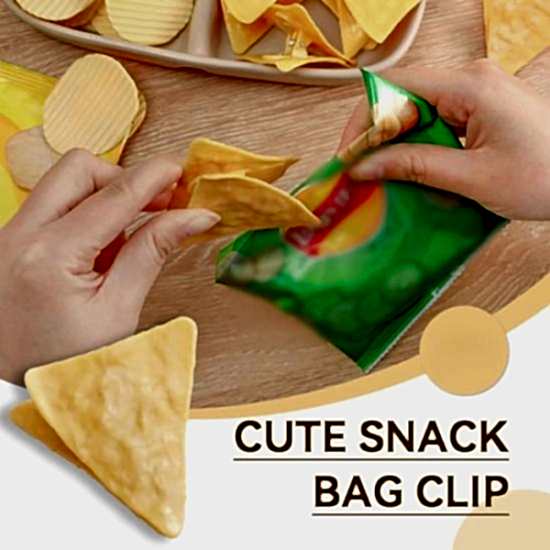 Cips Şeklinde Poşet Klipsleri