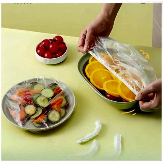 Lastikli Tencere Ve Tabak Bonesi 100 Adet (24cm)