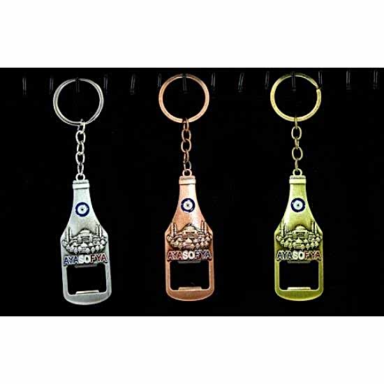 Metal Ayasofya Anahtarlık Ve Açacak Model 1