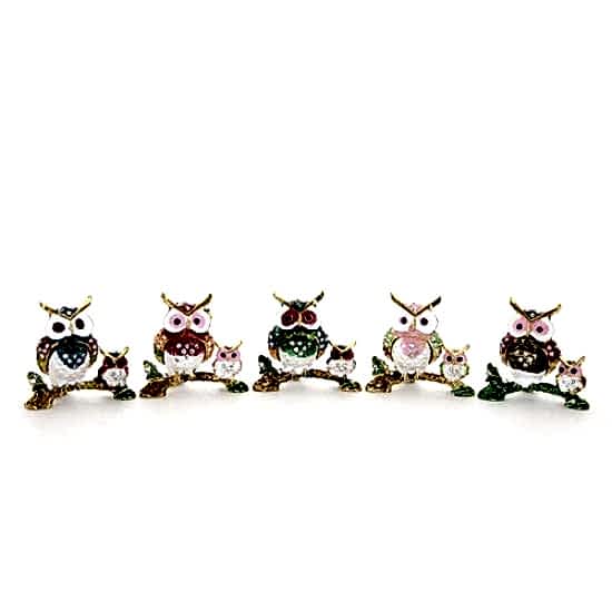 Swarovski 2’li Baykuş Model 2