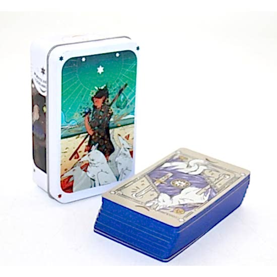 Metal Kutulu Tarot Kartı White Numen